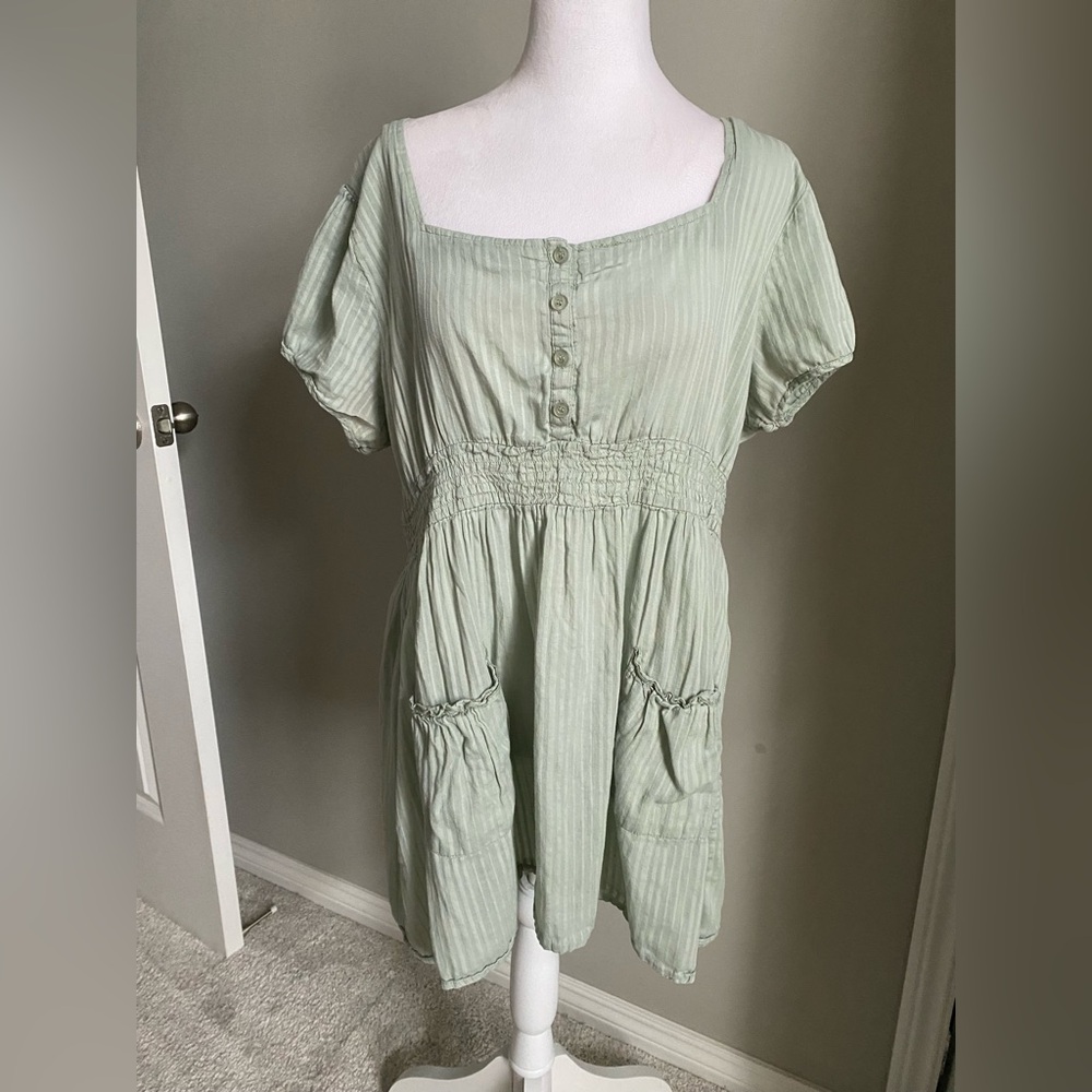 Cotton Express 2x Y2k Babydoll Top